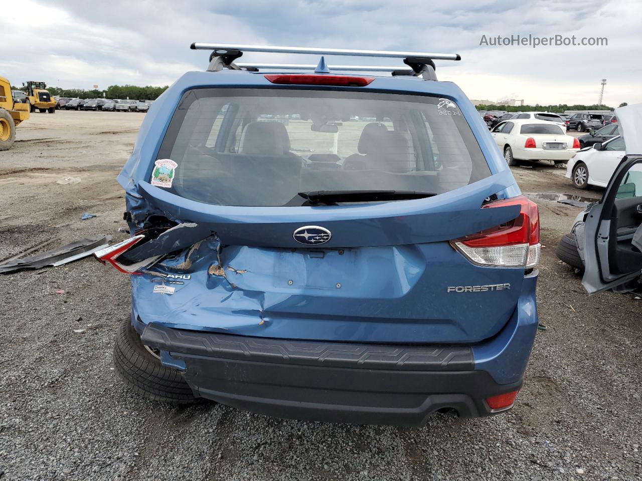 2019 Subaru Forester  Blue vin: JF2SKACC4KH553674