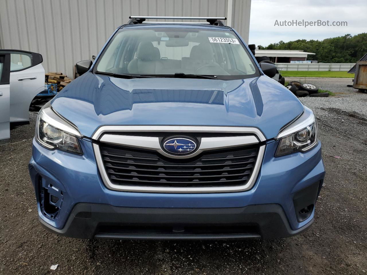 2019 Subaru Forester  Blue vin: JF2SKACC4KH553674