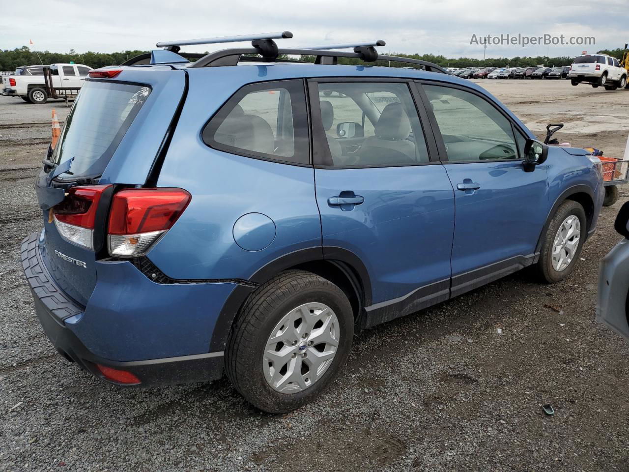 2019 Subaru Forester  Blue vin: JF2SKACC4KH553674