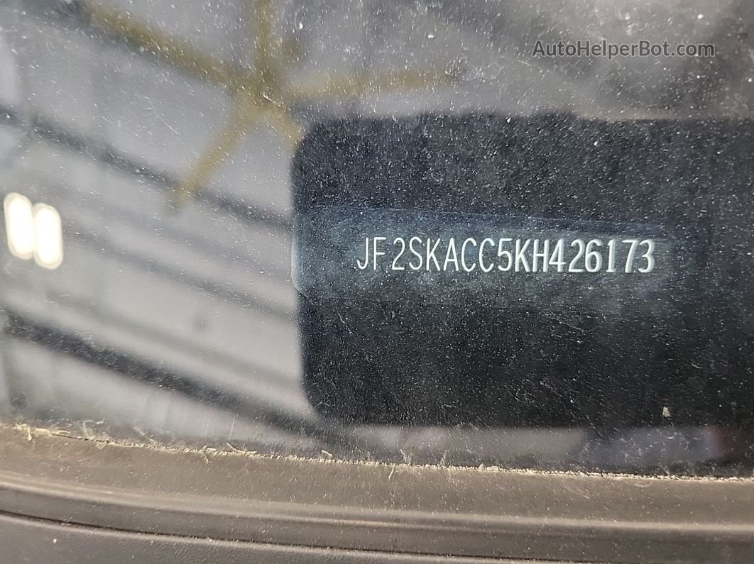 2019 Subaru Forester   vin: JF2SKACC5KH426173