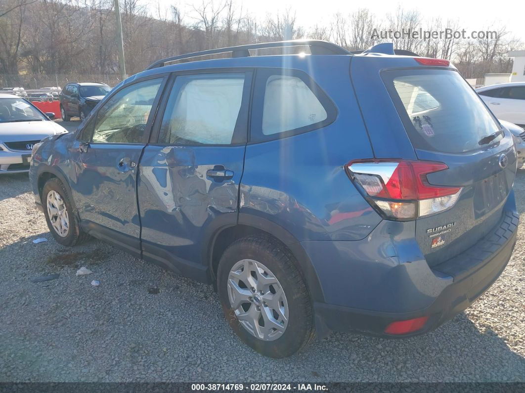 2019 Subaru Forester   Синий vin: JF2SKACC6KH448473