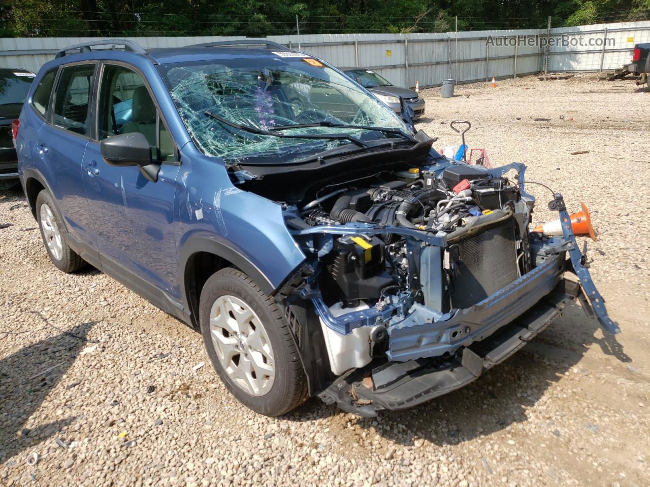 2019 Subaru Forester  Синий vin: JF2SKACC7KH402313