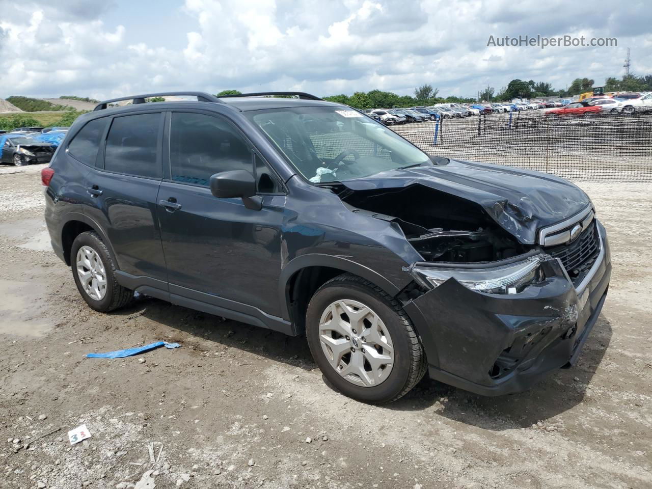 2019 Subaru Forester  Угольный vin: JF2SKACC8KH401929