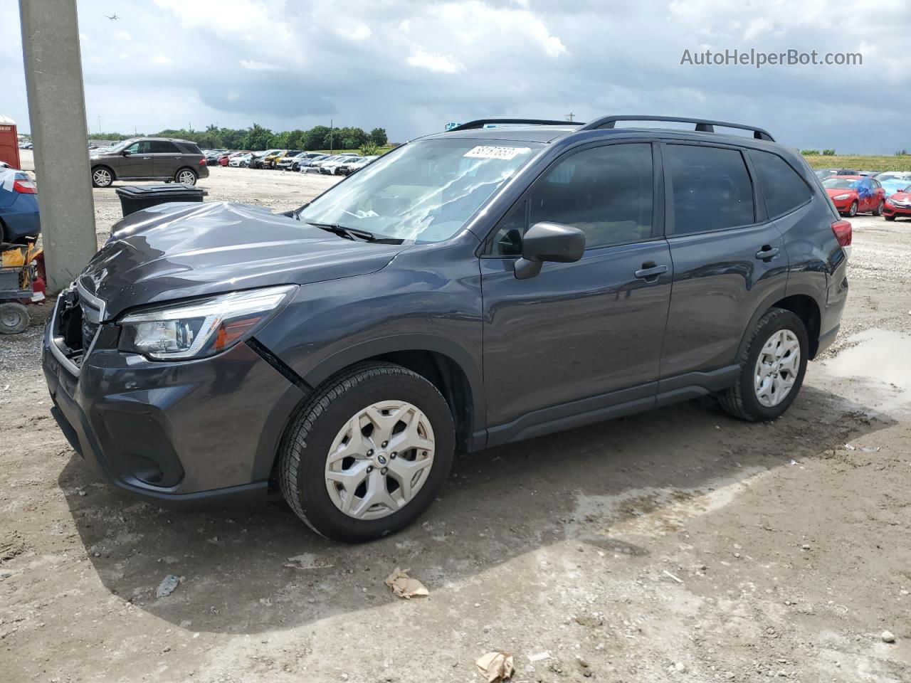 2019 Subaru Forester  Charcoal vin: JF2SKACC8KH401929