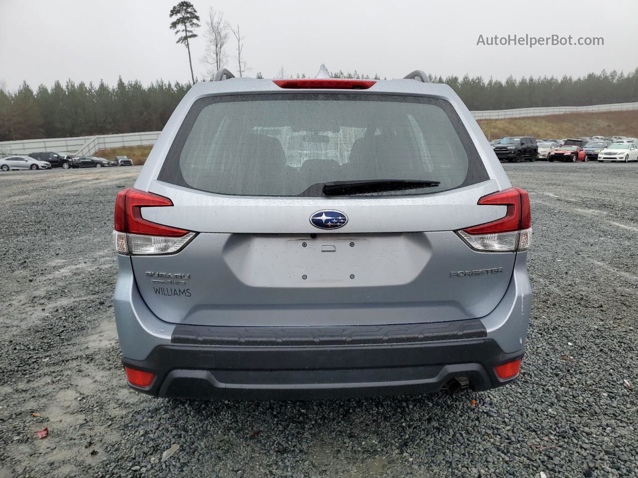 2019 Subaru Forester  Silver vin: JF2SKACC8KH535419