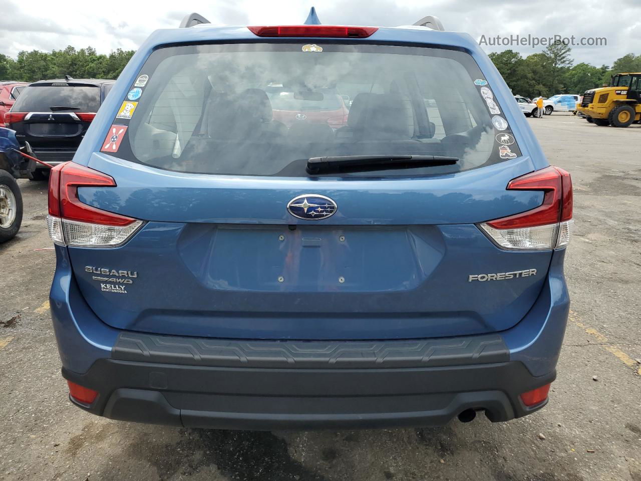 2019 Subaru Forester  Blue vin: JF2SKACC9KH508391