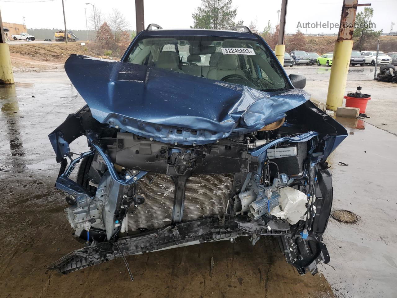 2019 Subaru Forester  Blue vin: JF2SKACCXKH459766