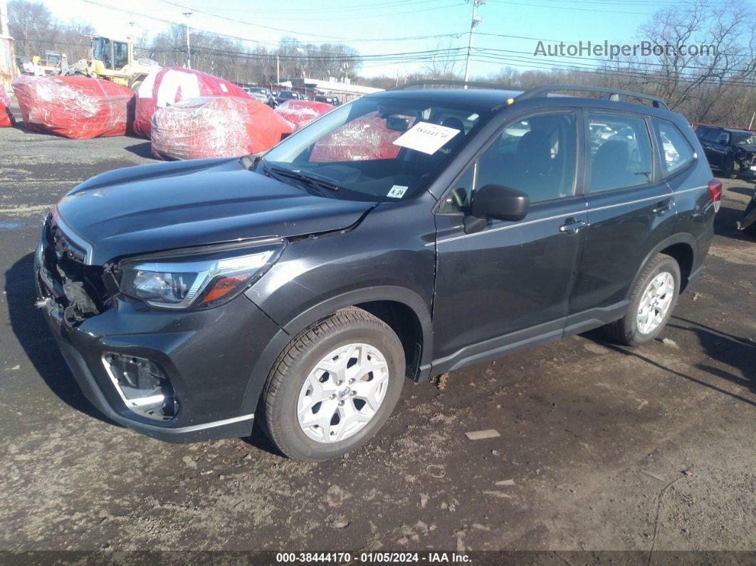 2019 Subaru Forester   Черный vin: JF2SKACCXKH573363