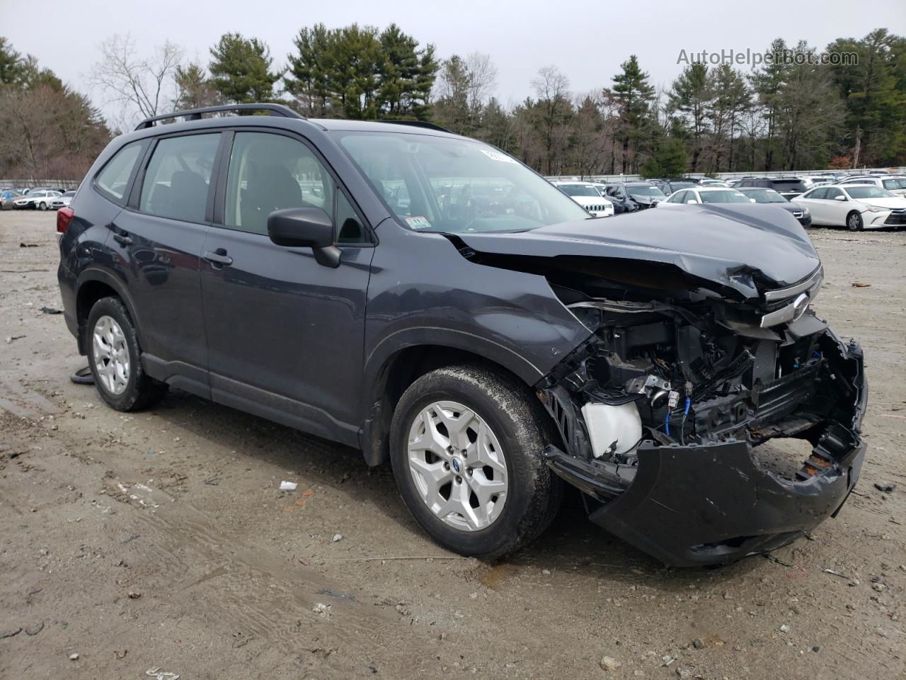 2020 Subaru Forester  Gray vin: JF2SKADC0LH406462