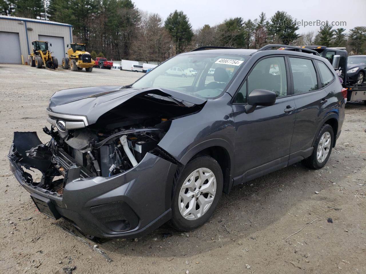 2020 Subaru Forester  Gray vin: JF2SKADC0LH406462