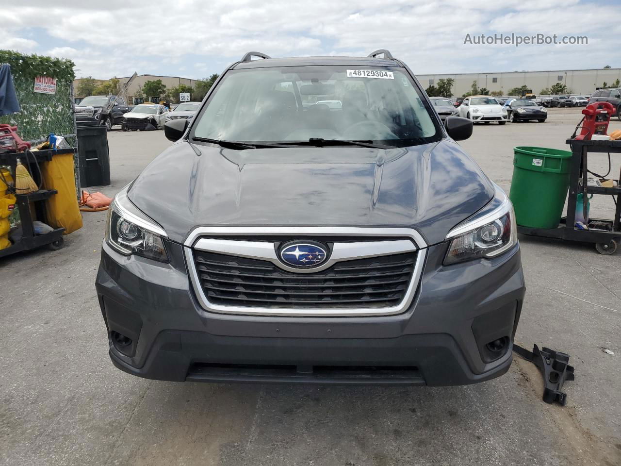 2020 Subaru Forester  Угольный vin: JF2SKADC0LH491996