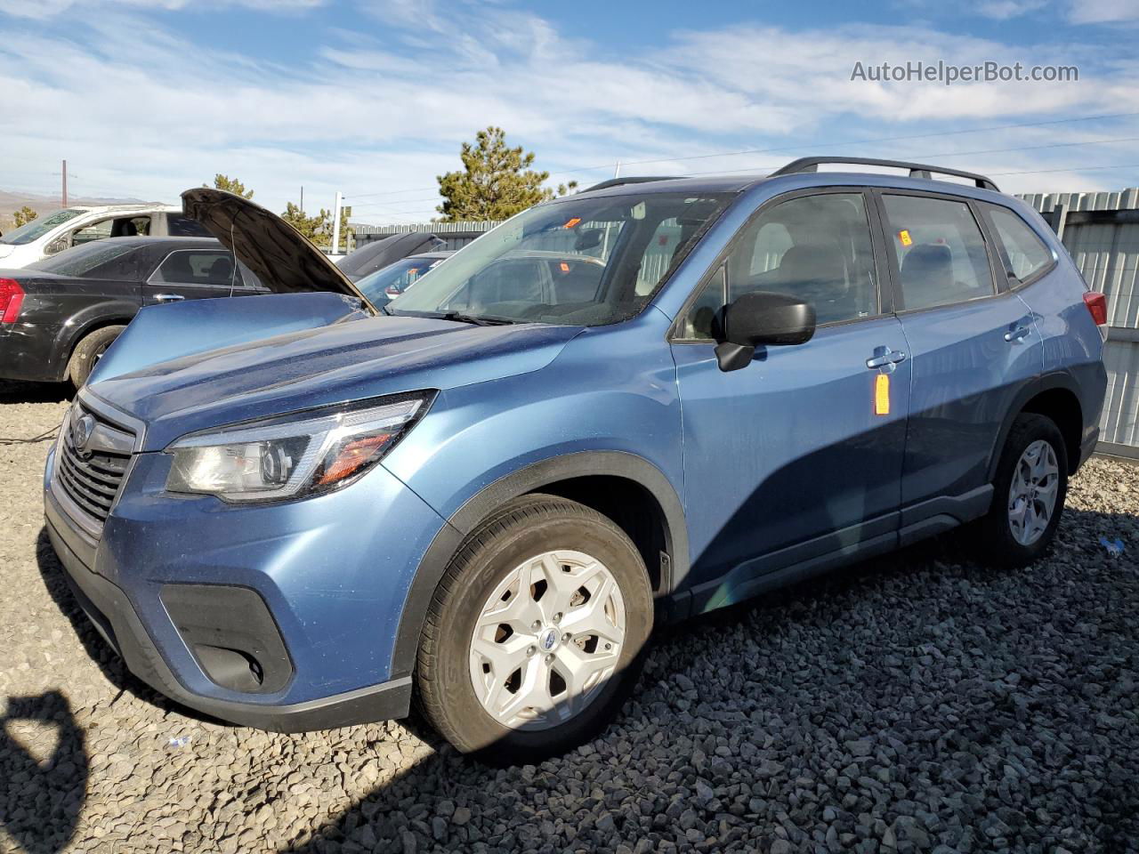 2020 Subaru Forester  Синий vin: JF2SKADC0LH506142