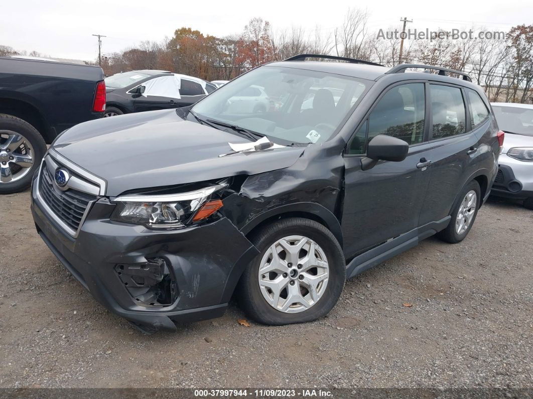 2020 Subaru Forester Gray vin: JF2SKADC2LH526070