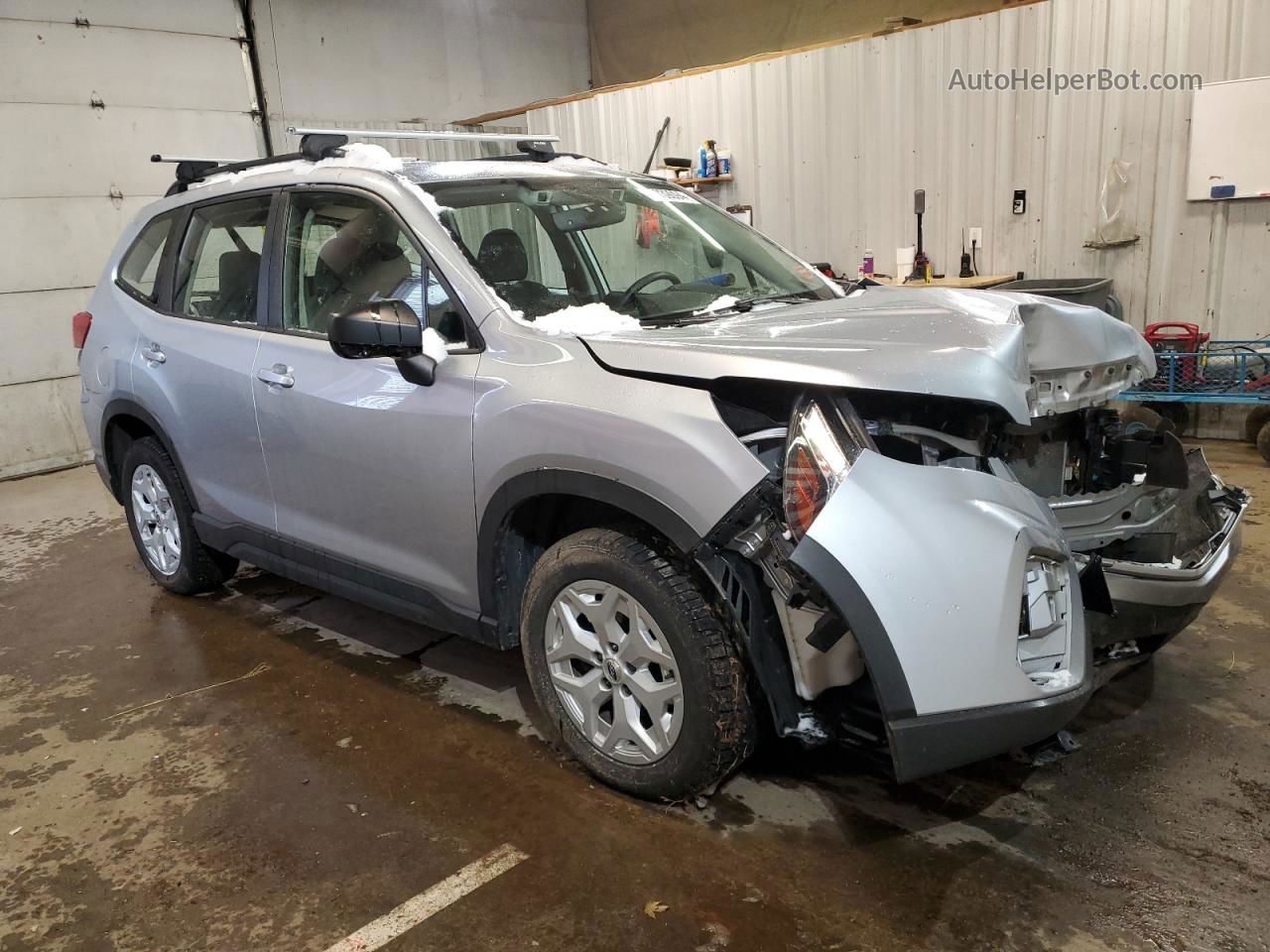 2020 Subaru Forester  Silver vin: JF2SKADC2LH537294