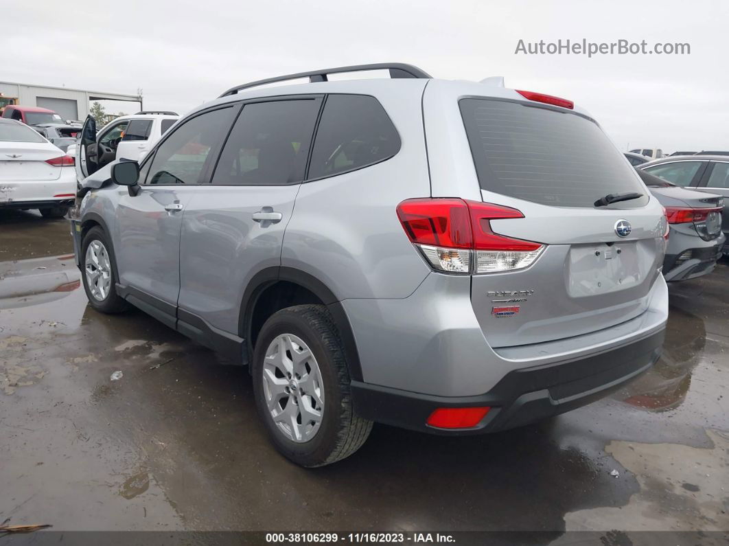 2020 Subaru Forester Silver vin: JF2SKADC3LH602993