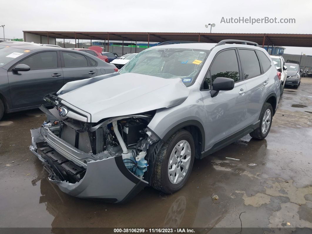 2020 Subaru Forester Серебряный vin: JF2SKADC3LH602993