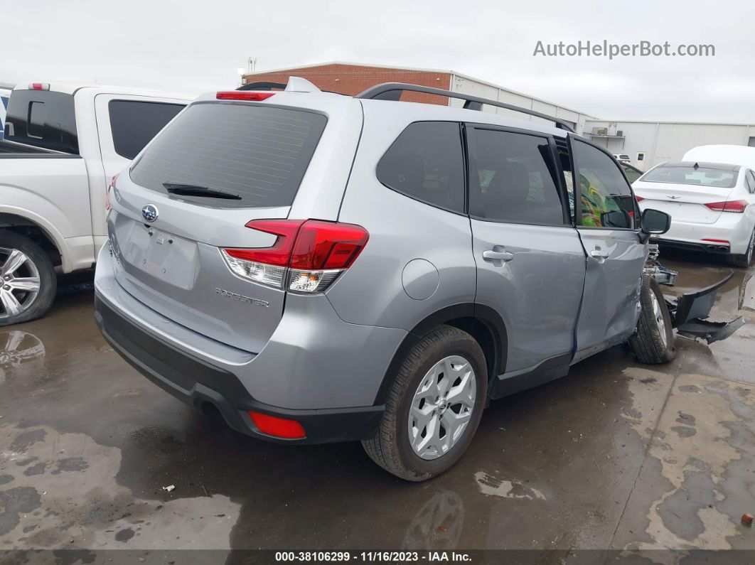 2020 Subaru Forester Silver vin: JF2SKADC3LH602993