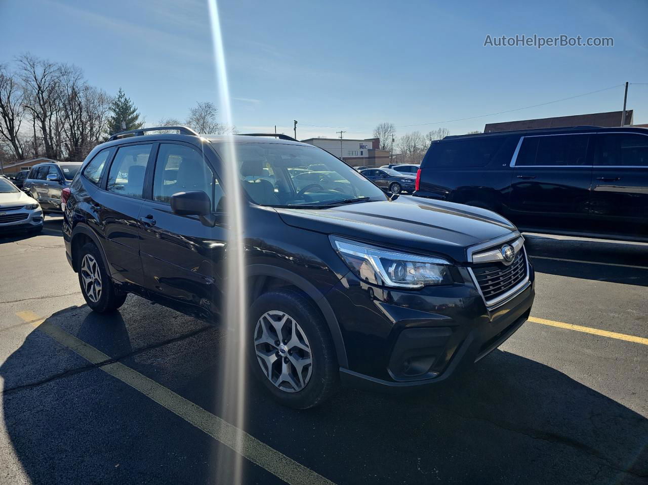 2020 Subaru Forester  Черный vin: JF2SKADC5LH408580