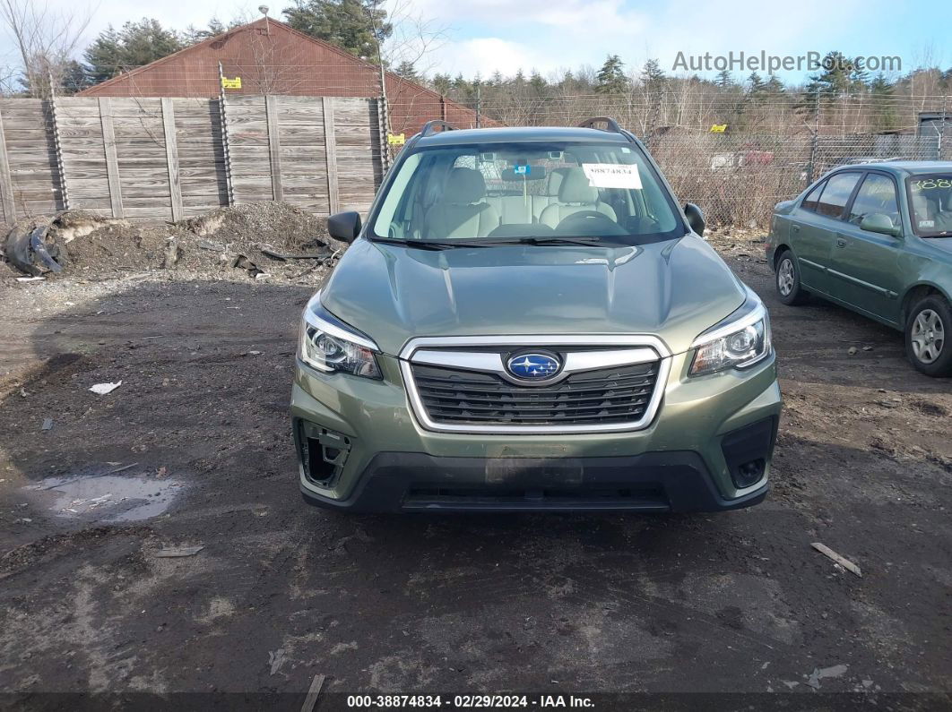 2020 Subaru Forester   Зеленый vin: JF2SKADC5LH578955