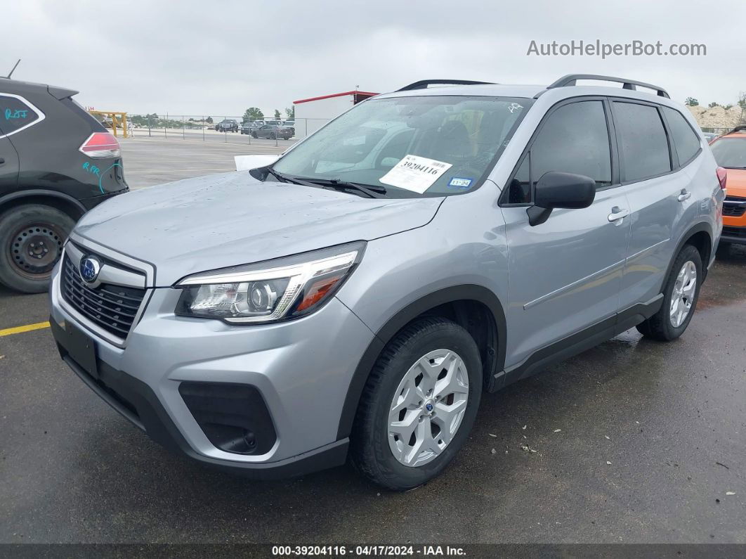 2020 Subaru Forester   Серебряный vin: JF2SKADC6LH423511