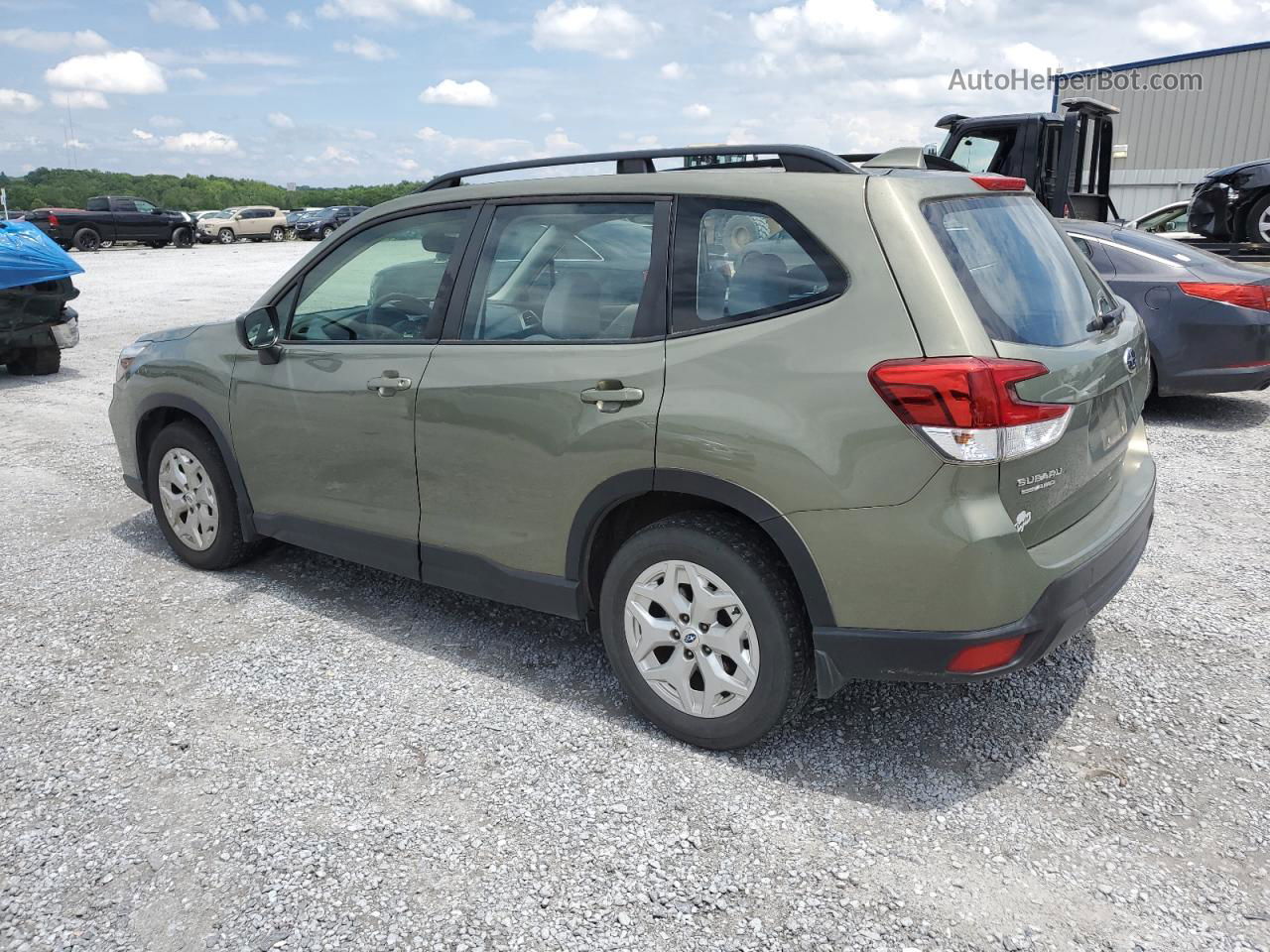 2020 Subaru Forester  Green vin: JF2SKADC6LH453673