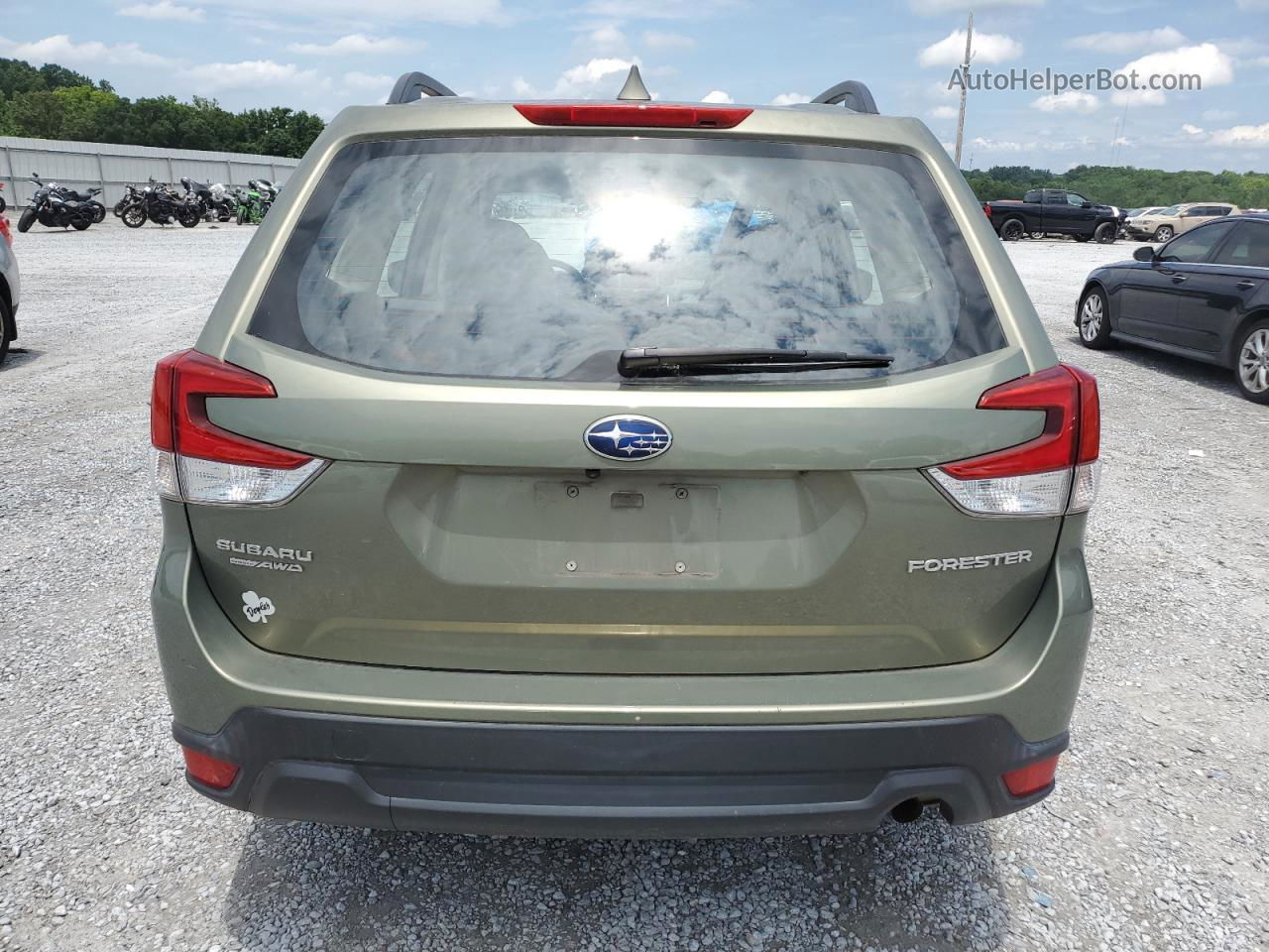 2020 Subaru Forester  Green vin: JF2SKADC6LH453673