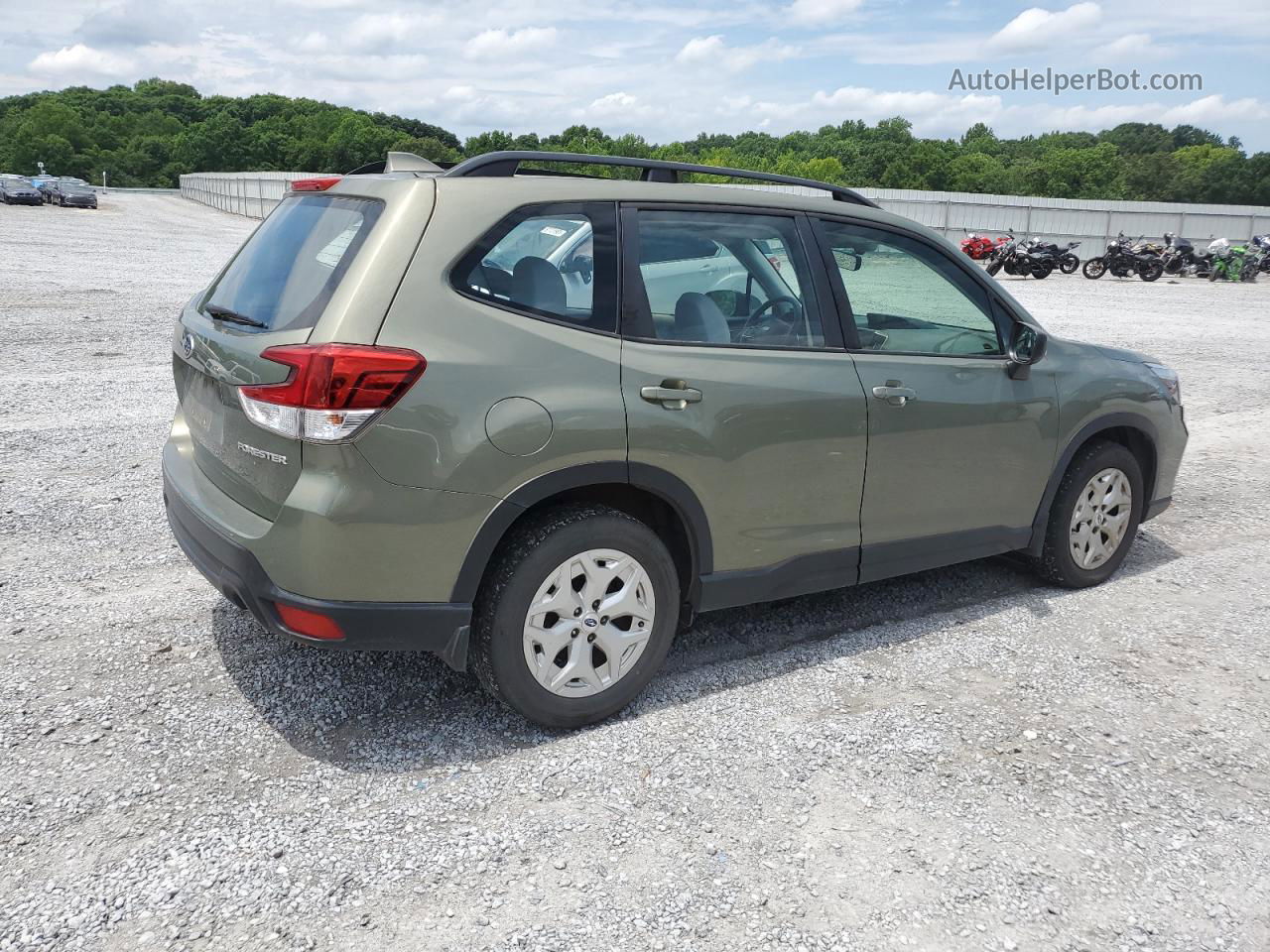 2020 Subaru Forester  Green vin: JF2SKADC6LH453673