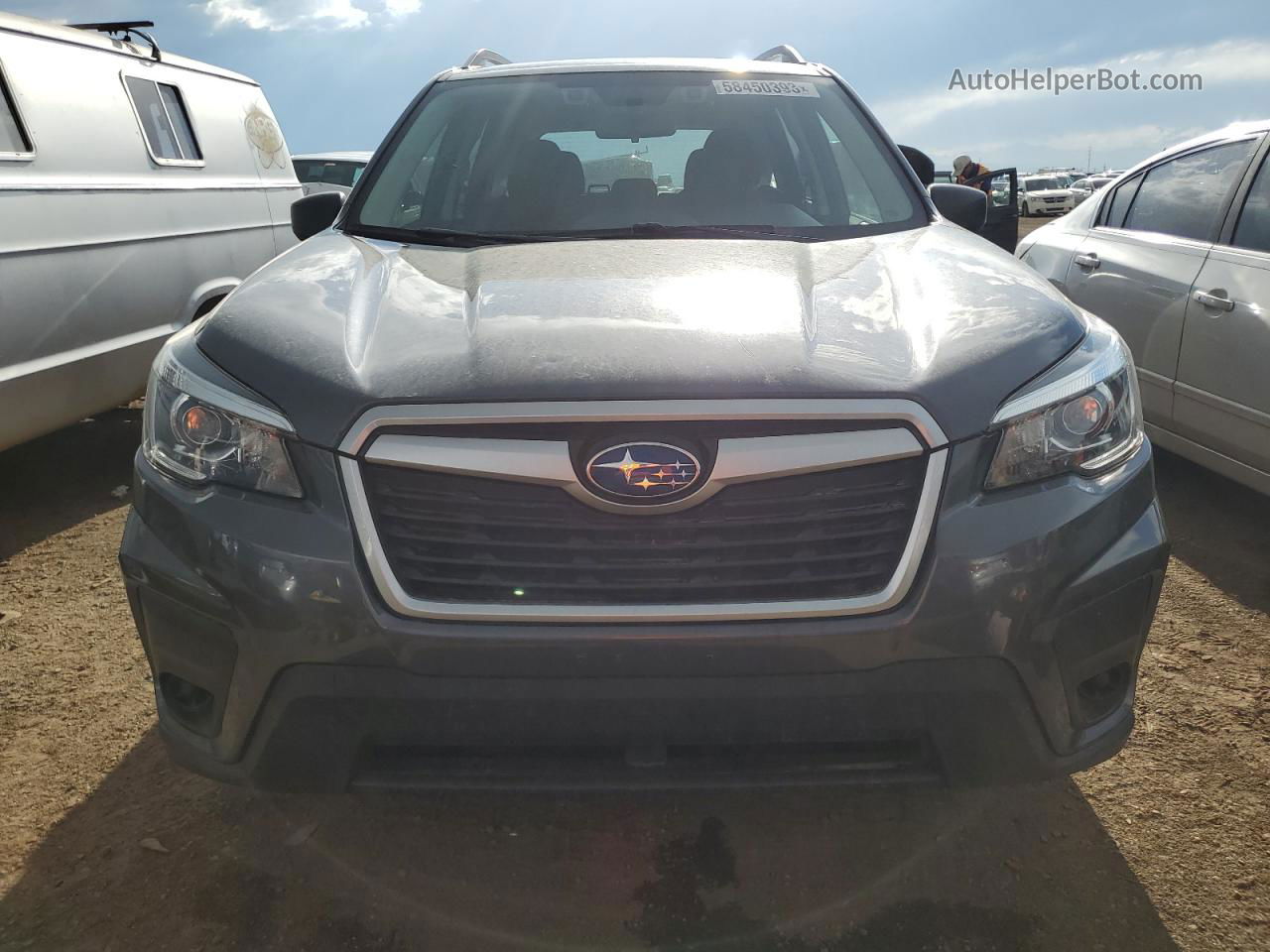 2020 Subaru Forester  Gray vin: JF2SKADC6LH484549