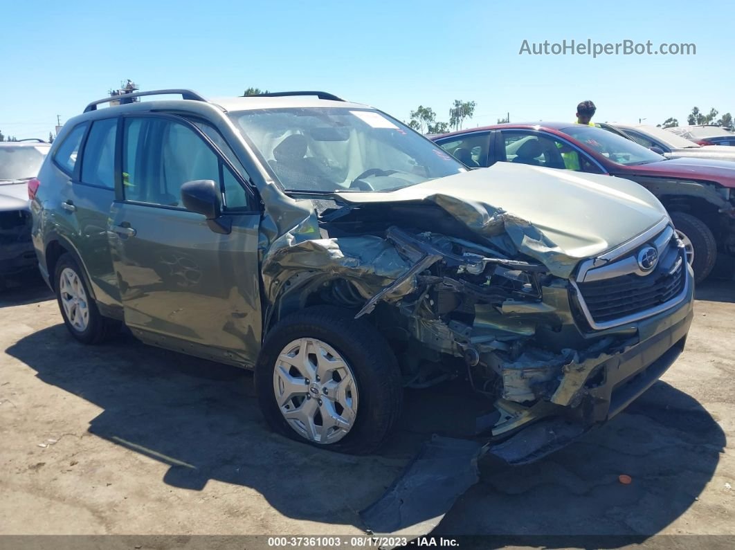 2020 Subaru Forester   Green vin: JF2SKADC7LH423582