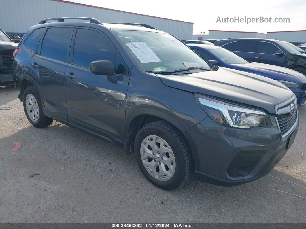 2020 Subaru Forester Черный vin: JF2SKADCXLH442840