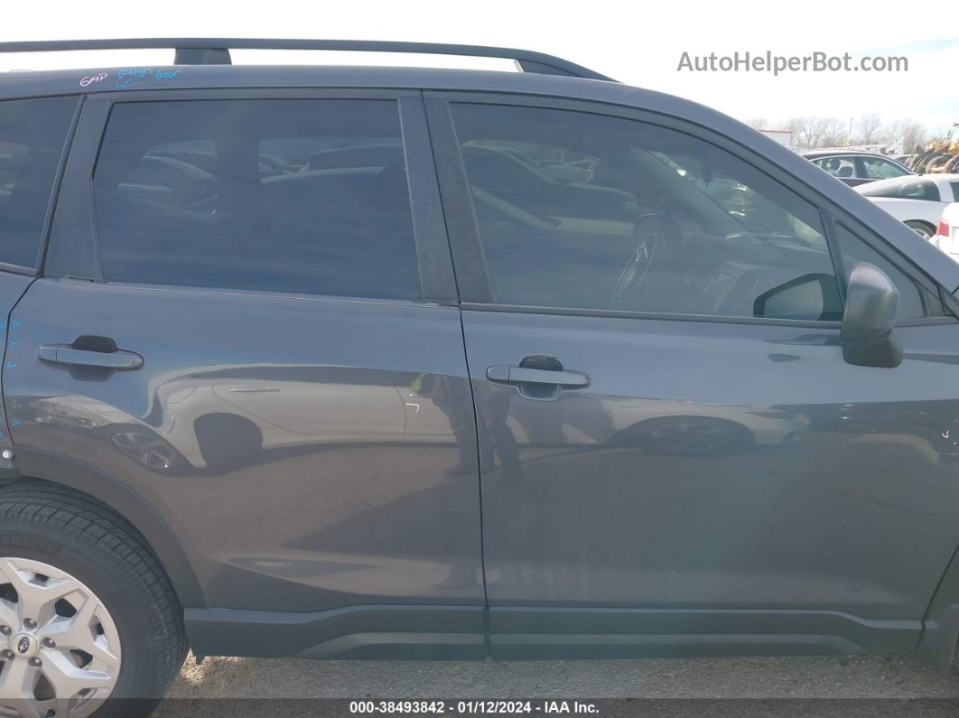 2020 Subaru Forester Черный vin: JF2SKADCXLH442840