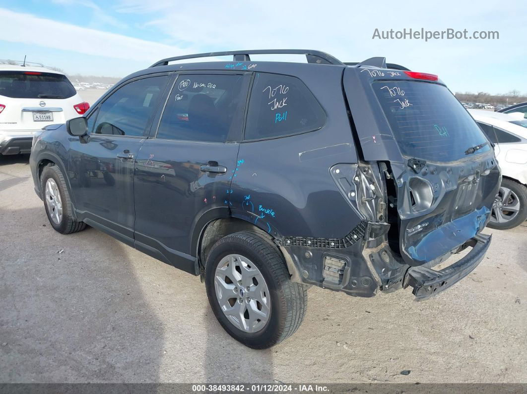 2020 Subaru Forester Черный vin: JF2SKADCXLH442840