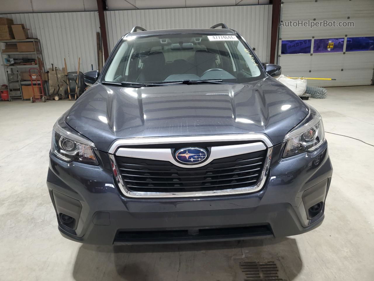 2019 Subaru Forester Premium Gray vin: JF2SKAEC0KH470465