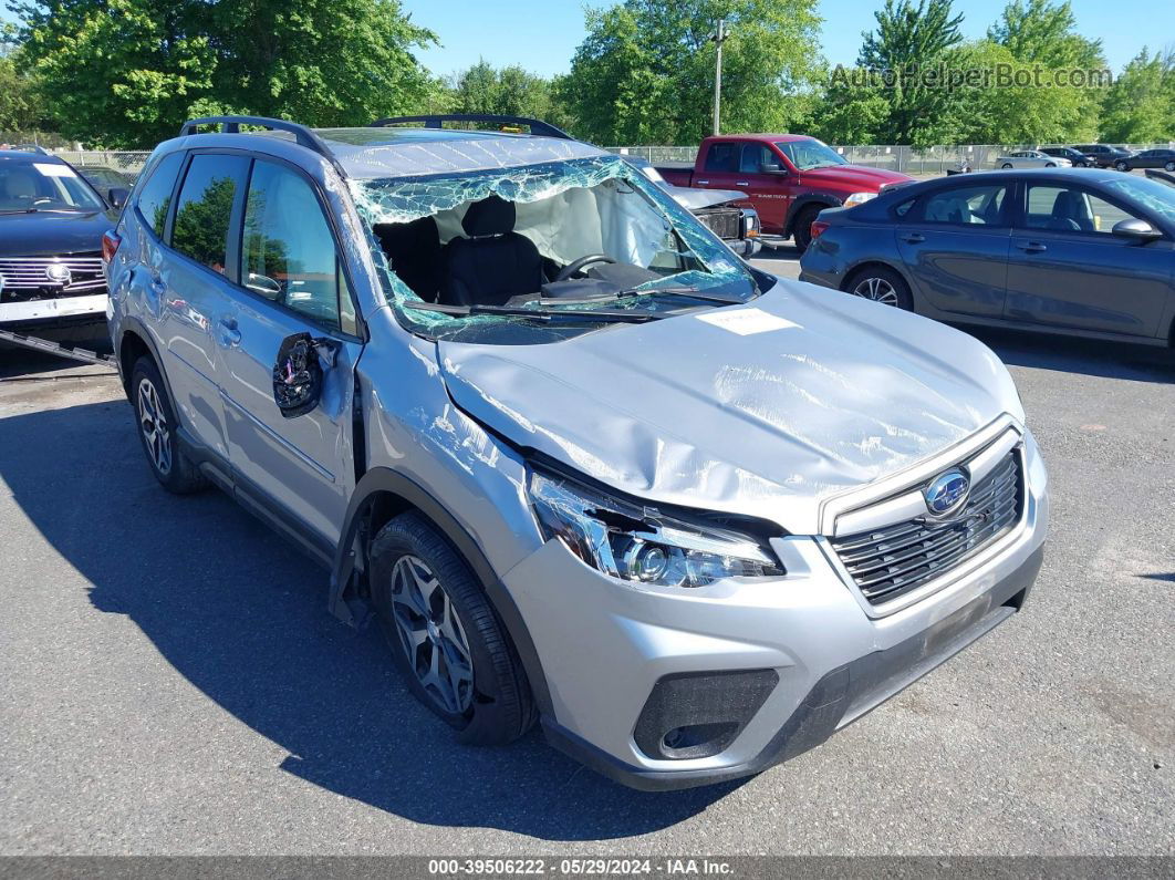 2019 Subaru Forester Premium Серый vin: JF2SKAEC1KH475349