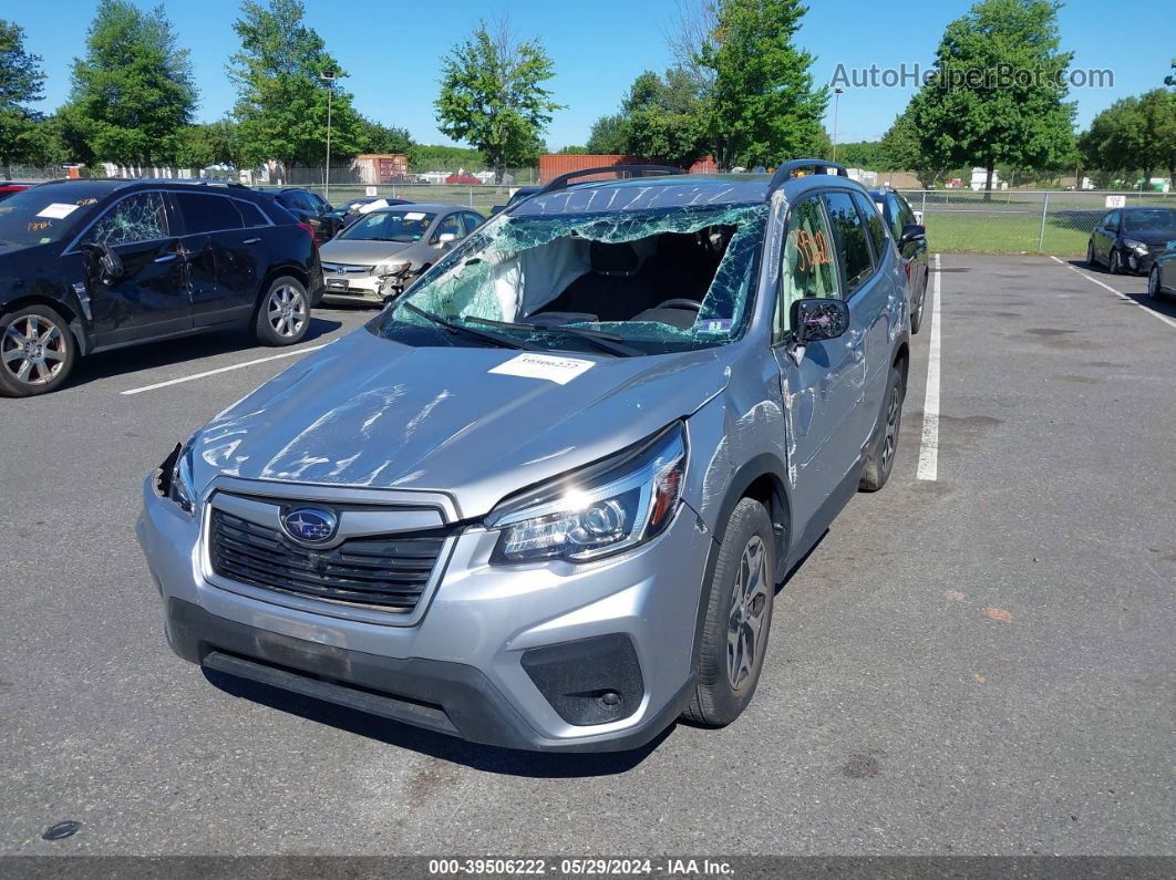 2019 Subaru Forester Premium Серый vin: JF2SKAEC1KH475349