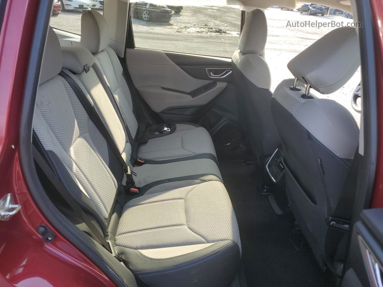 2019 Subaru Forester Premium Red vin: JF2SKAEC2KH473156