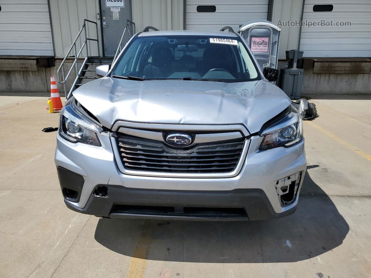 2019 Subaru Forester Premium Silver vin: JF2SKAEC3KH478768