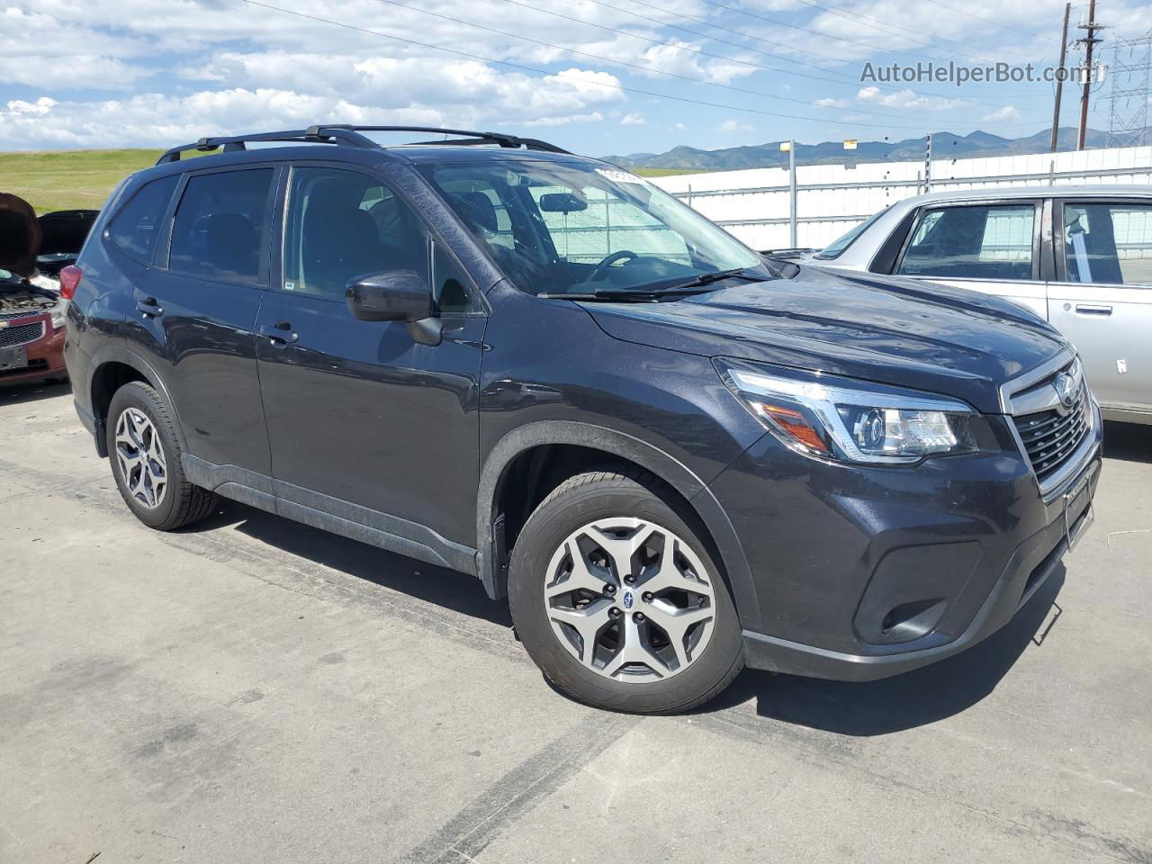 2019 Subaru Forester Premium Black vin: JF2SKAEC3KH527435