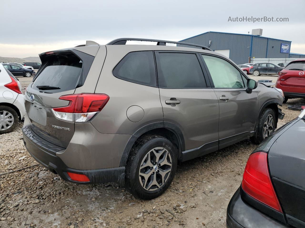 2019 Subaru Forester Premium Brown vin: JF2SKAEC6KH412344