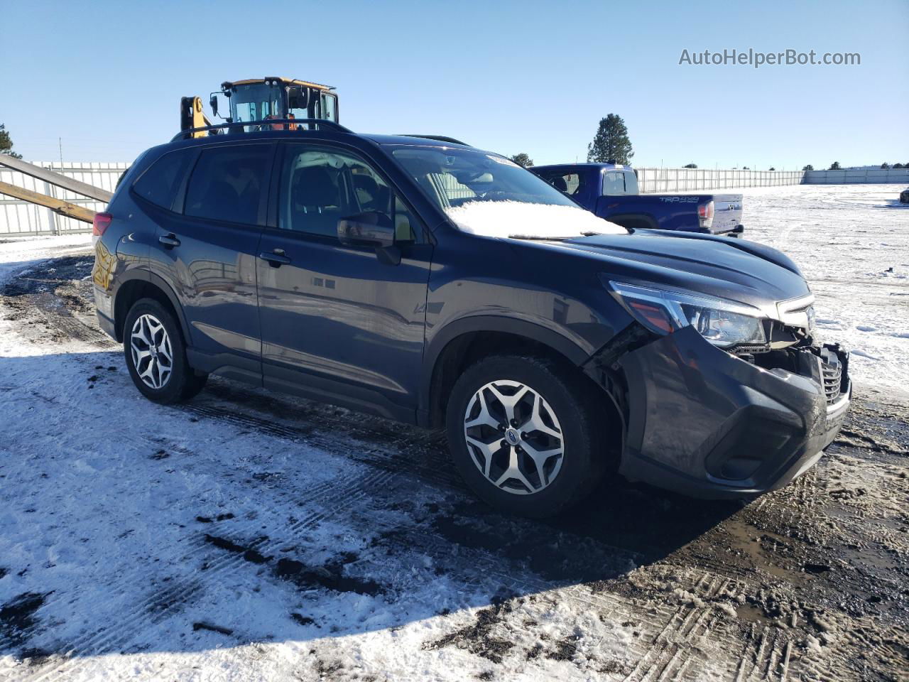 2019 Subaru Forester Premium Угольный vin: JF2SKAEC6KH486122