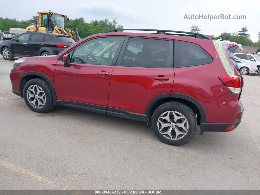 2019 Subaru Forester Premium Red vin: JF2SKAEC8KH462081