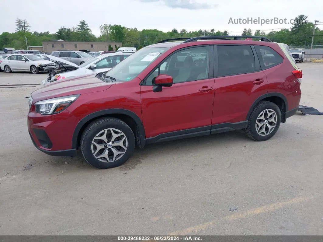 2019 Subaru Forester Premium Red vin: JF2SKAEC8KH462081