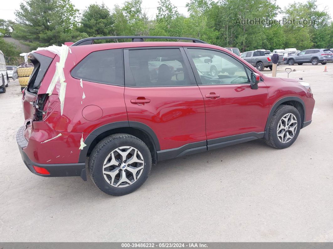 2019 Subaru Forester Premium Red vin: JF2SKAEC8KH462081