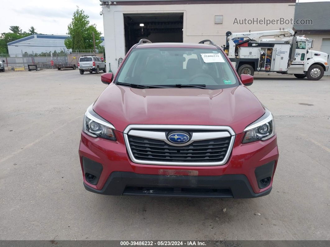 2019 Subaru Forester Premium Red vin: JF2SKAEC8KH462081