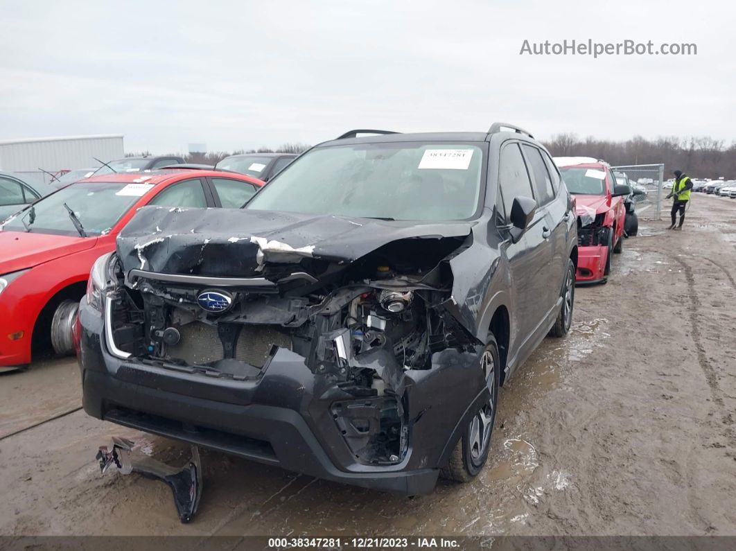 2019 Subaru Forester Premium Gray vin: JF2SKAEC8KH543873