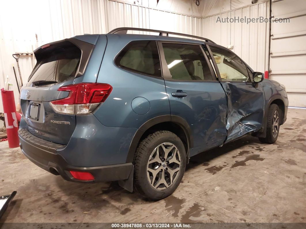 2019 Subaru Forester Premium Blue vin: JF2SKAECXKH400200