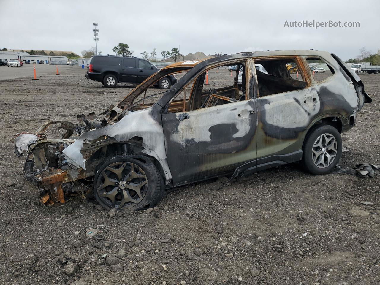 2019 Subaru Forester Premium Burn vin: JF2SKAECXKH418776