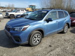 2019 Subaru Forester Premium Синий vin: JF2SKAECXKH433391