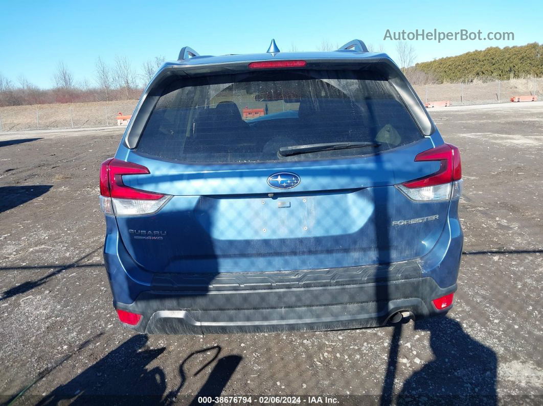 2019 Subaru Forester Premium Синий vin: JF2SKAECXKH522605