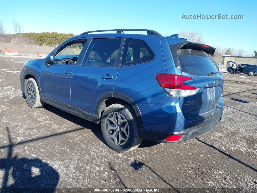 2019 Subaru Forester Premium Blue vin: JF2SKAECXKH522605